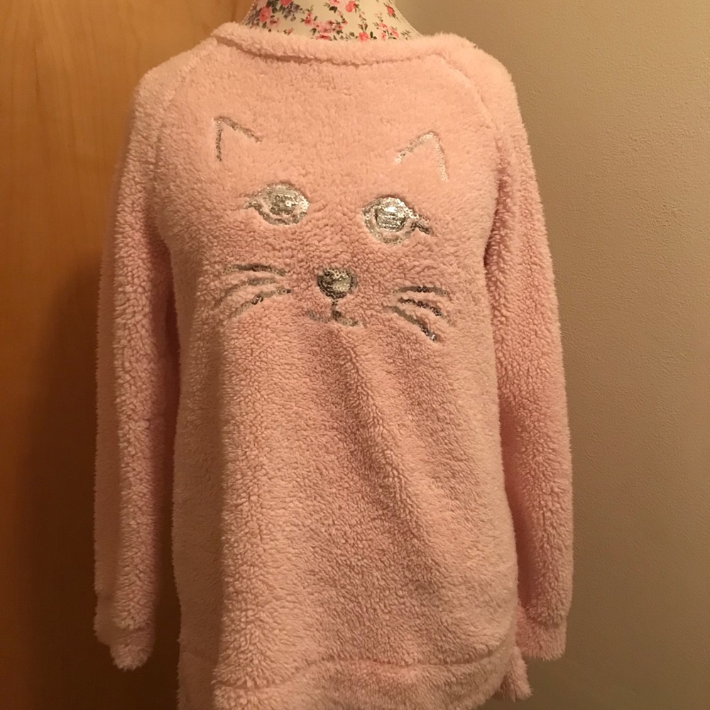 Cat fluffy sweater